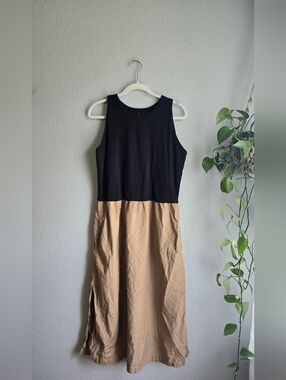 Everlane SUPIMA High Neck Riviera Dress